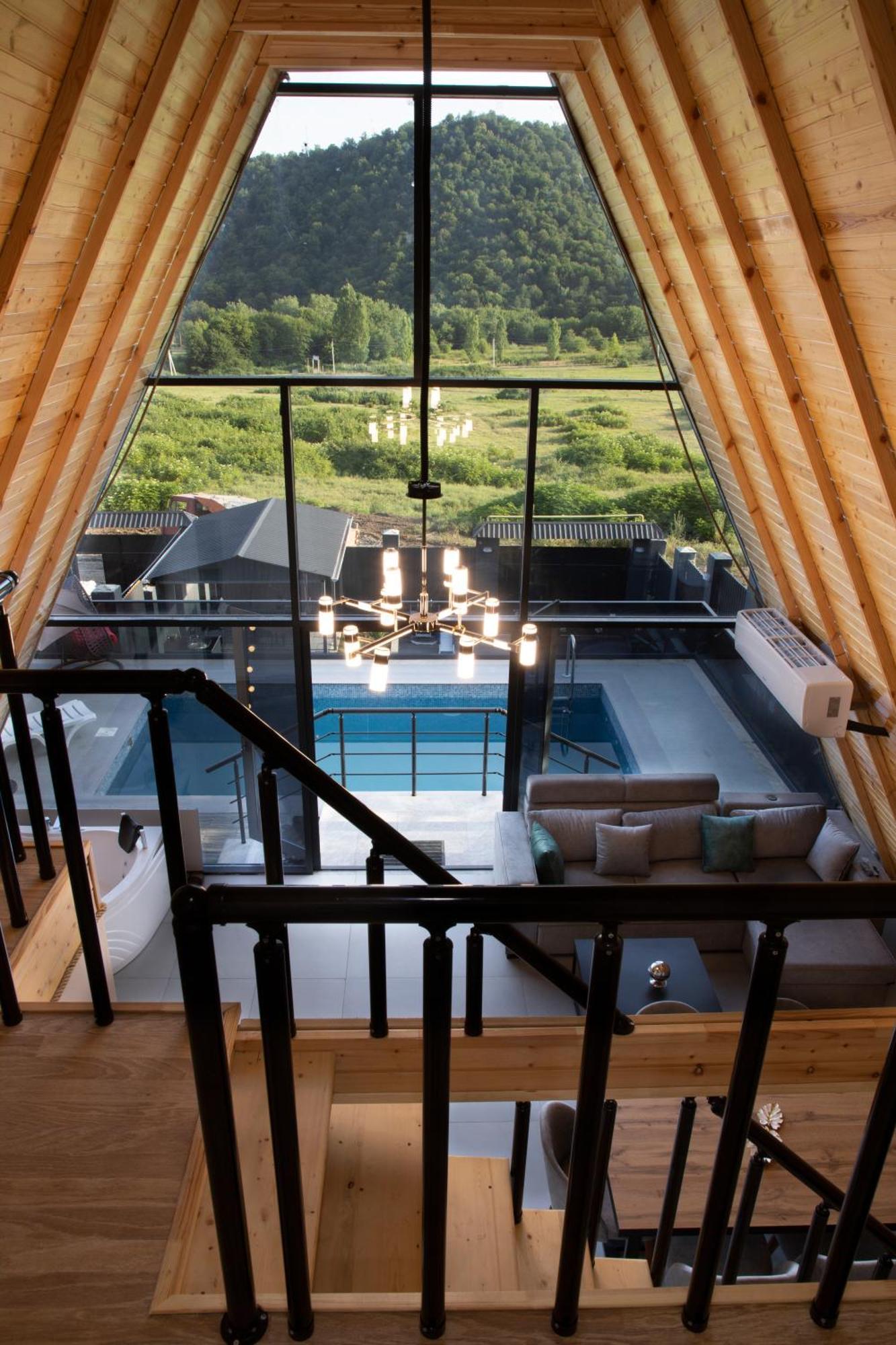 Villa Bella Vue Gabala Esterno foto