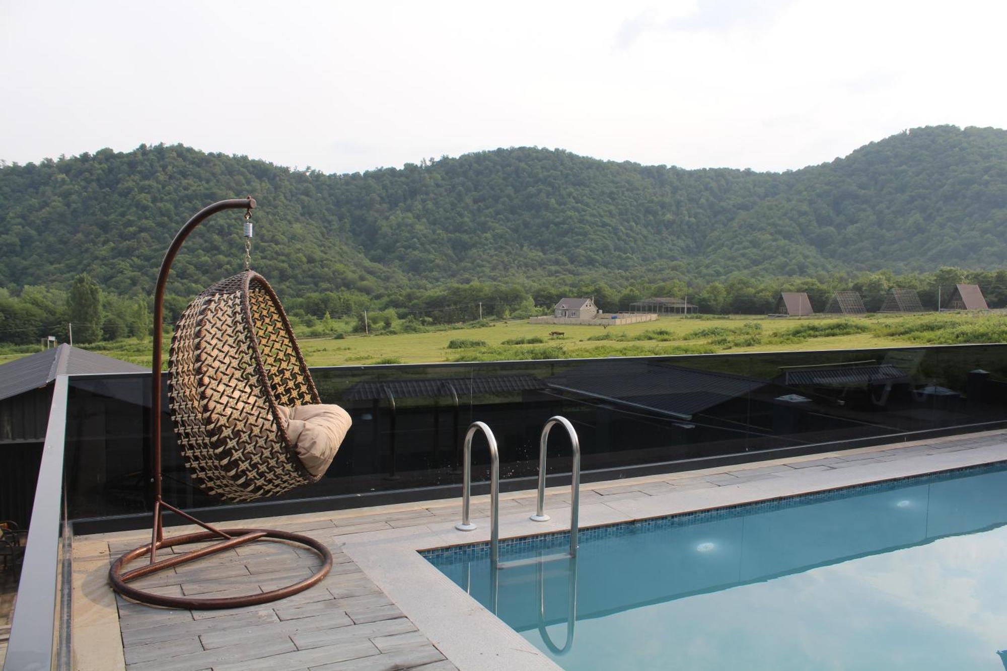 Villa Bella Vue Gabala Esterno foto